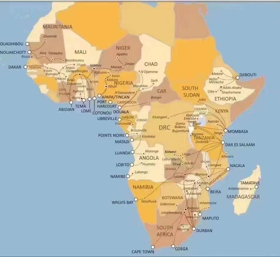 Kızıldeniz'de gerginlik devam ediyor ve gemilerin rota değiştirmesi Afrika limanları üzerindeki baskıyı artırıyor